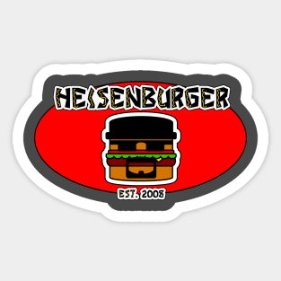 Heisenburger Sticker